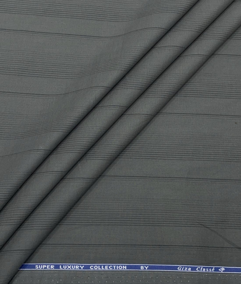 Ultra Soft Stripe Giza Cotton Shirt Fabric