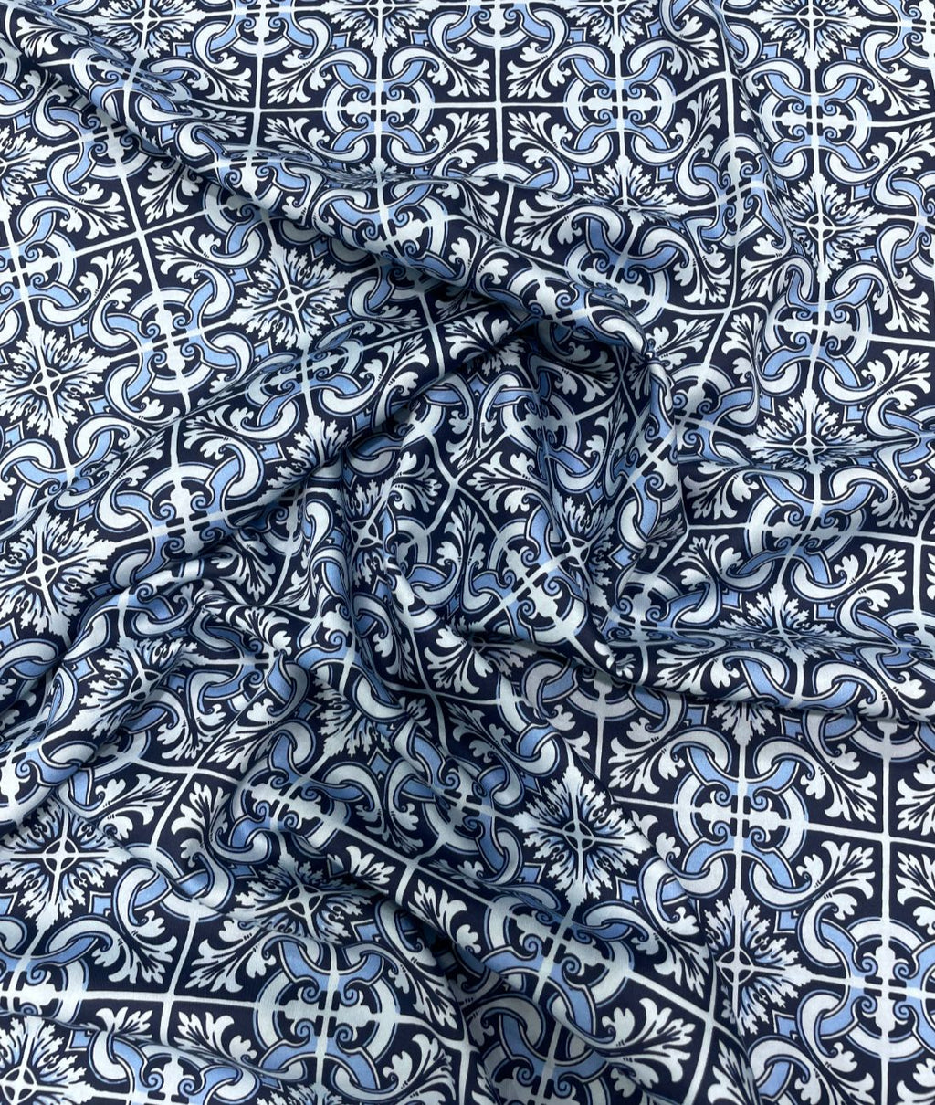J.Hampstead Designer Printed Premiuim Giza Cotton Fabric for Men's Shirt