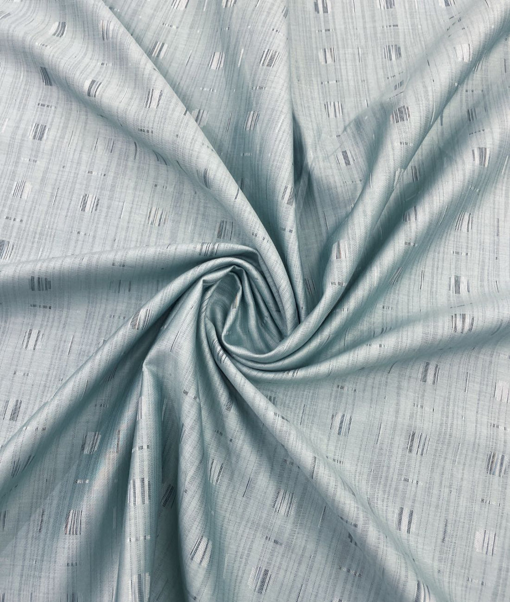 Light Turquoise Giza Cotton Fabric for Shirt & Kurta