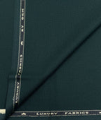Ocm Dark Green Wool Blend Suiting Fabric