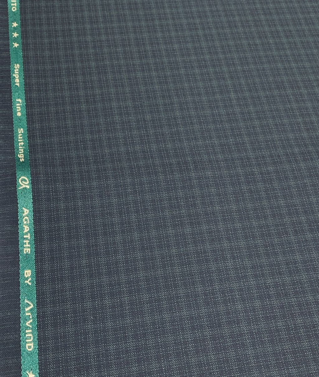 Arvind Small Checkered Suiting Fabric for Suits & Pants