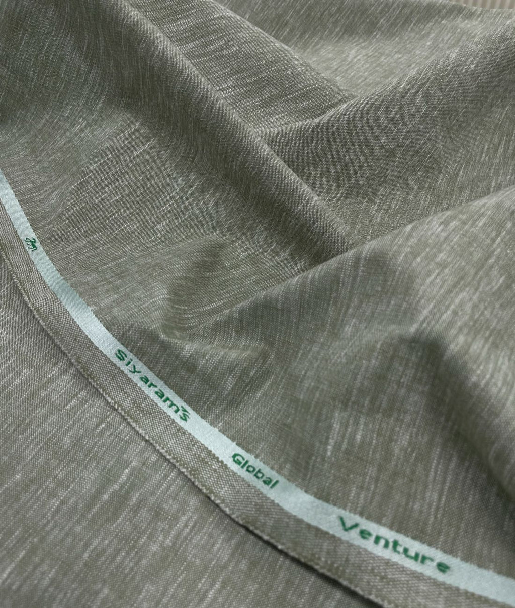 Linen Blend Fabric for Pant by Cadini Italy