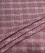 Augustus Luxury Checks Stretchable Suiting Fabric for Blazers