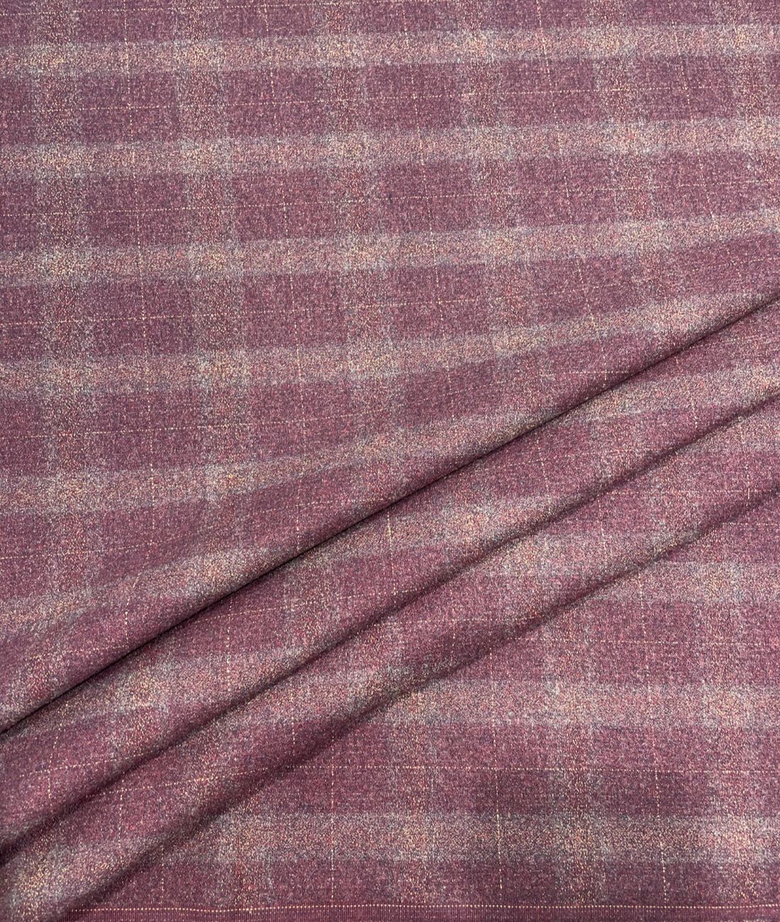 Augustus Luxury Checks Stretchable Suiting Fabric for Blazers