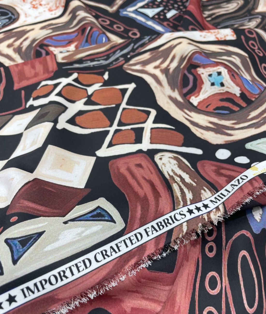 Ultra Soft Imported Premium Armani Printed Fabric for Shirt