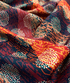 Vibrant Weave Printed Anti Wrinke Cotton Fabric for Men's Shirts & Kurta