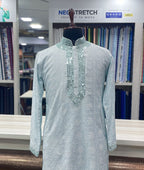 Real Mirror Work Luxury Hand Embroidered Kurta