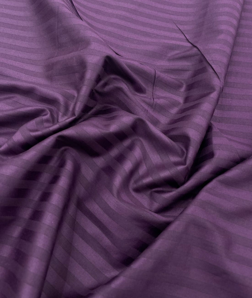 Self Stripe Luxury Giza Cotton Fabric