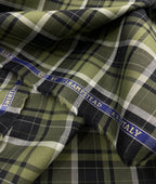 J.Hampstead Luxury 2 Ply Burberry Checks Giza Cotton Fabric for Men's Shirt