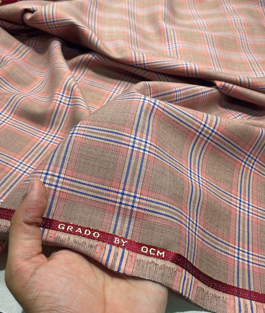 Grado Premium Checks Suiting for Balzer & Suits