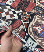 Ultra Soft Imported Premium Armani Printed Fabric for Shirt