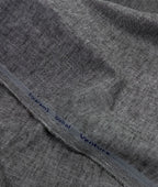Dark Grey Linen Blend Fabric for Pant by Cadini Italy