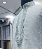 Real Mirror Work Luxury Hand Embroidered Kurta