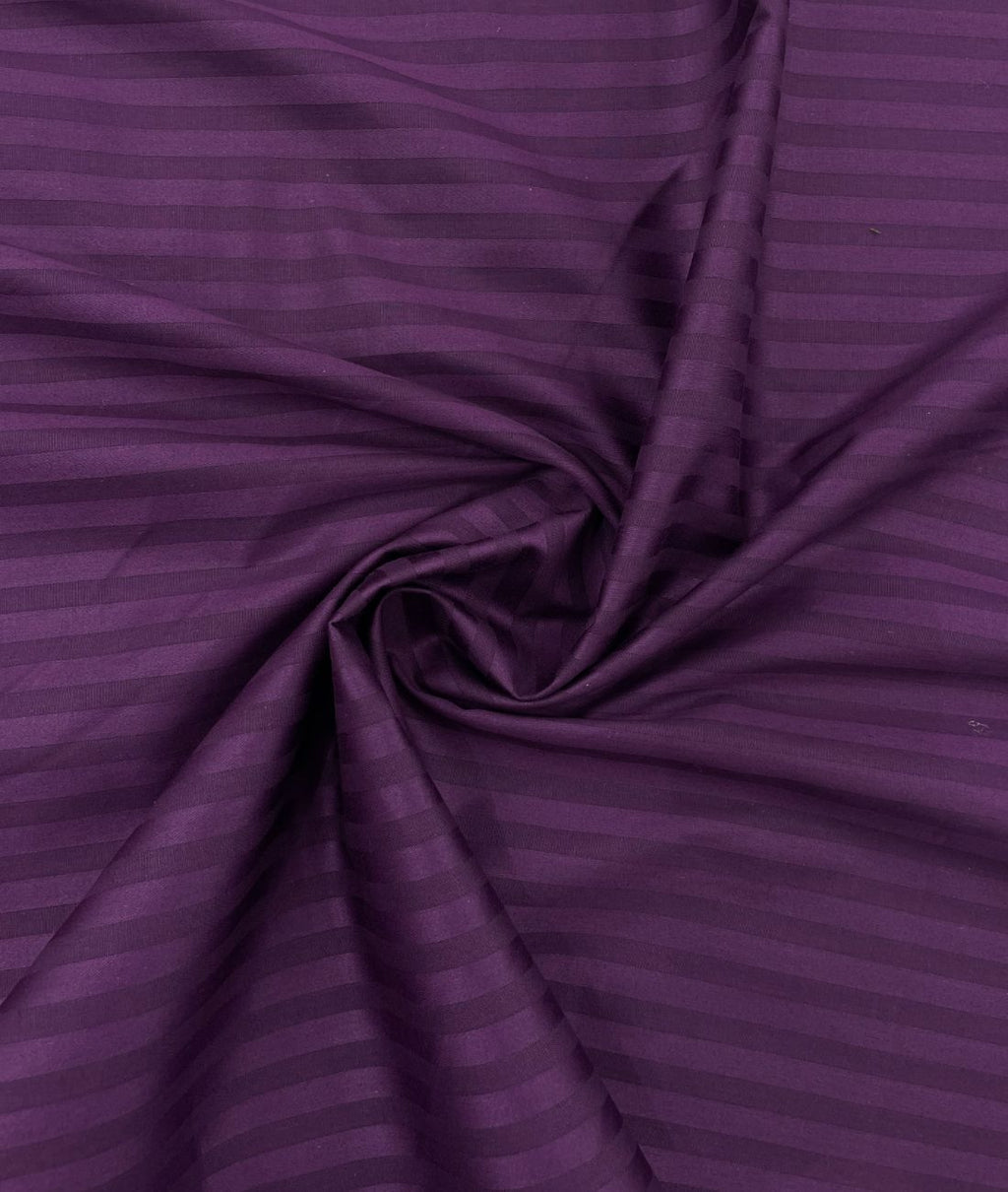 Self Stripe Luxury Giza Cotton Fabric