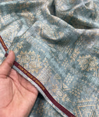 Burgoyne Luxury Giza Cotton Printed Shirt Fabric