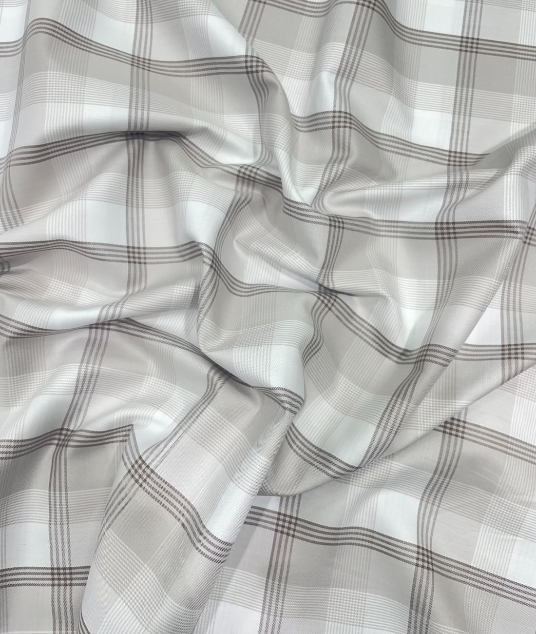 Premium Checks Luxury giza Cotton Fabric for Men's Shirt
