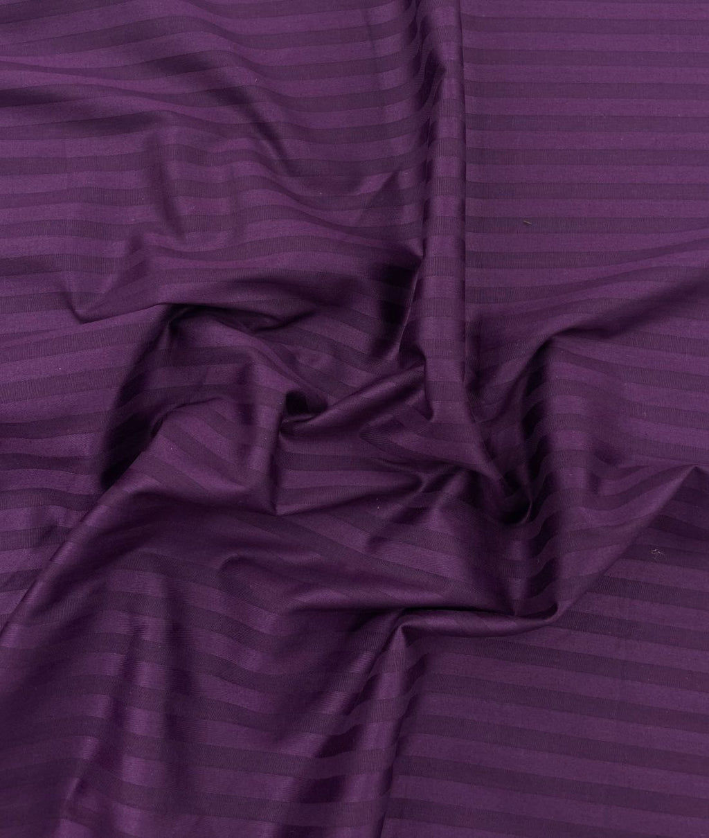 Self Stripe Luxury Giza Cotton Fabric