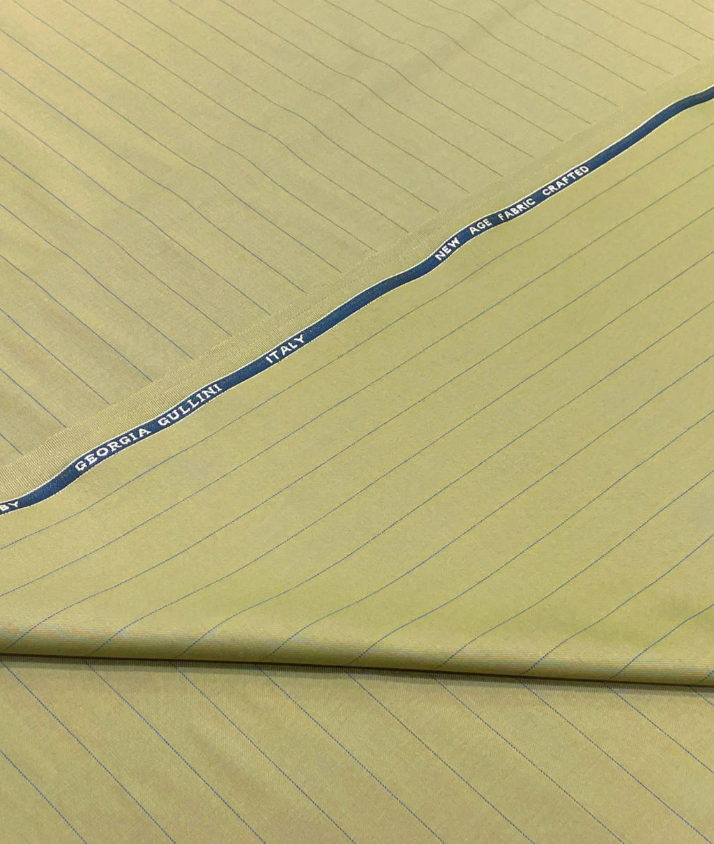 Georgia Gullini Luxury Stripe Suiting Fabric