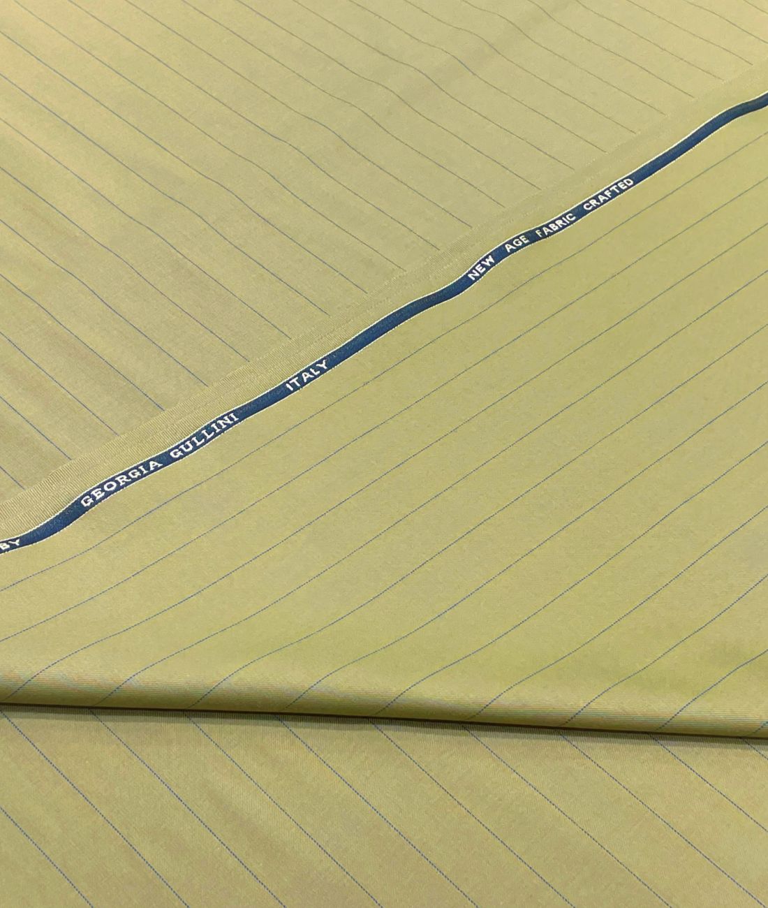 Georgia Gullini Luxury Stripe Suiting Fabric
