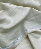 Classic Beige 70s Lea Linen Blend Fabric – Sophisticated Earthy Summer Weave