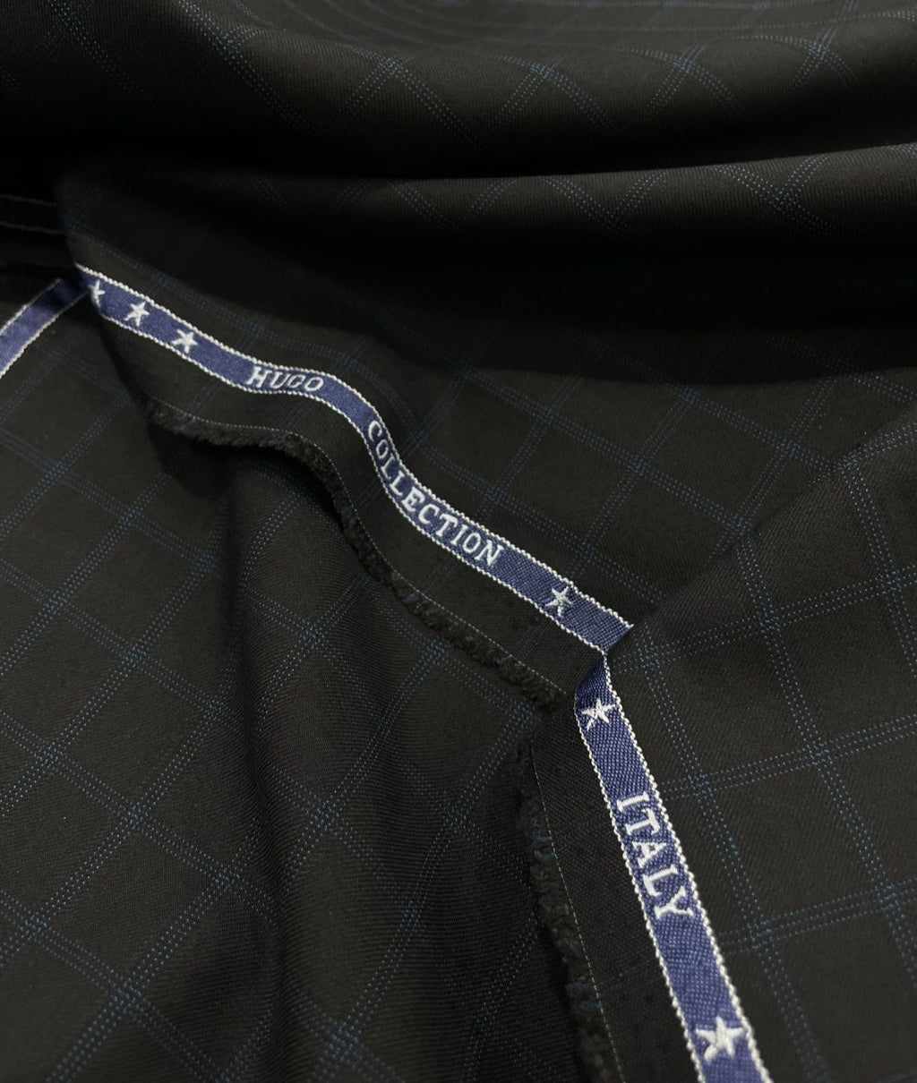 Estelle Morris Ultra Luxury Checkered Suiting Fabric for Suits & Pants