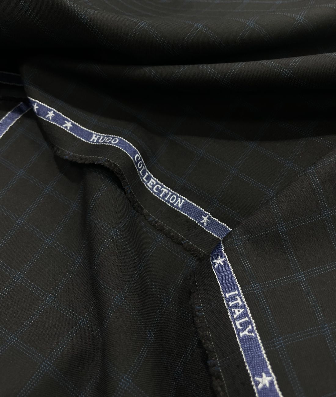 Estelle Morris Ultra Luxury Checkered Suiting Fabric for Suits & Pants