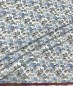 Burgoyne Floral Print Premium Giza Cotton Fabric for Men's Shirt