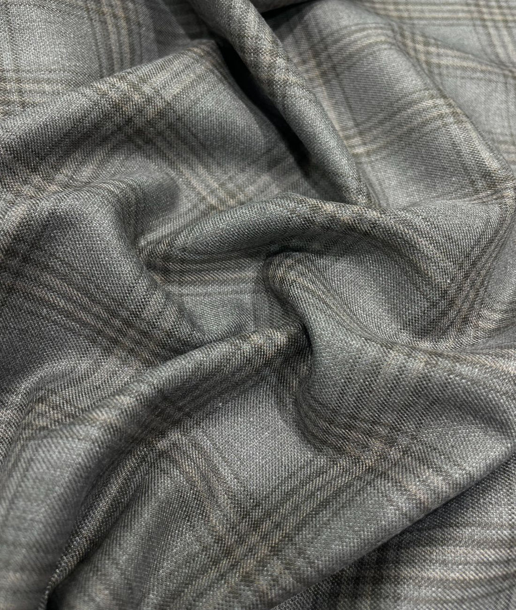 Estelle Morris Ultra Luxury Checks Suiting Fabric for Suits & Blazers