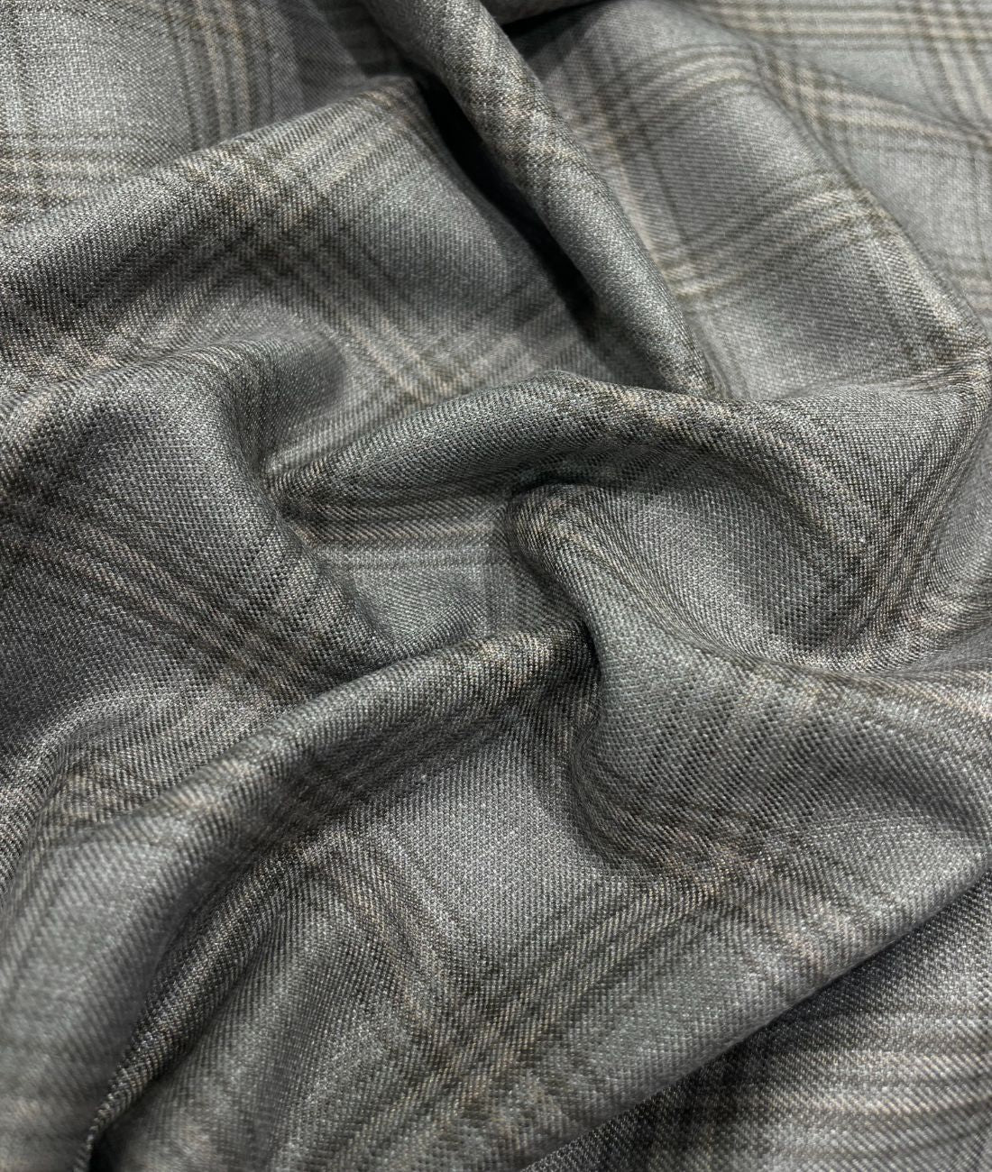 Estelle Morris Ultra Luxury Checks Suiting Fabric for Suits & Blazers