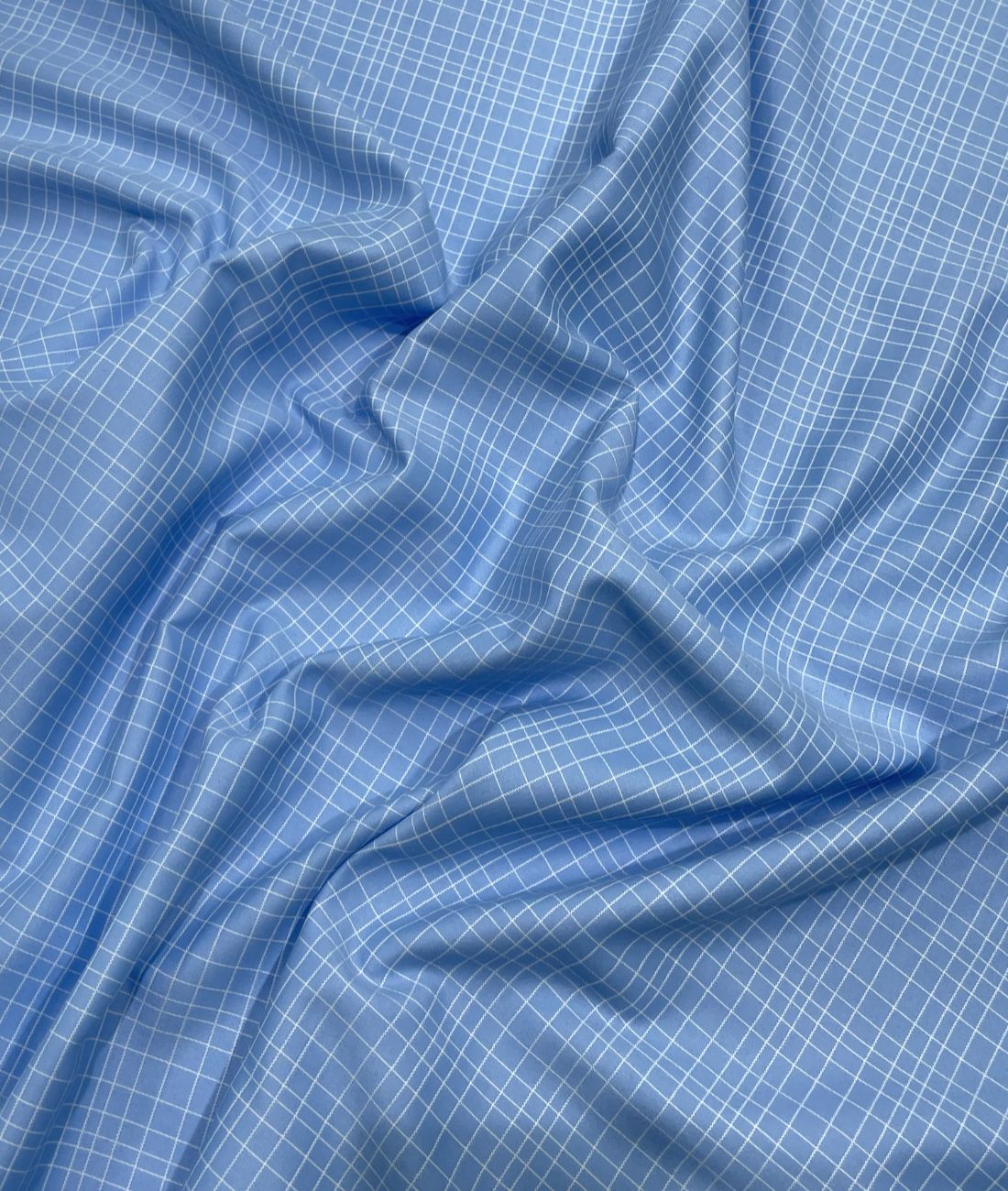 Raymond Small Checks Premium Fabric for Men's Shirt