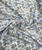 Burgoyne Floral Print Premium Giza Cotton Fabric for Men's Shirt