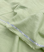 Mint Green 70s Lea Linen Blend Fabric – Ultra-Cool Summer Pastel