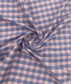 Raymond Pastel Checks Premium Cotton Fabric for Men's Shirt