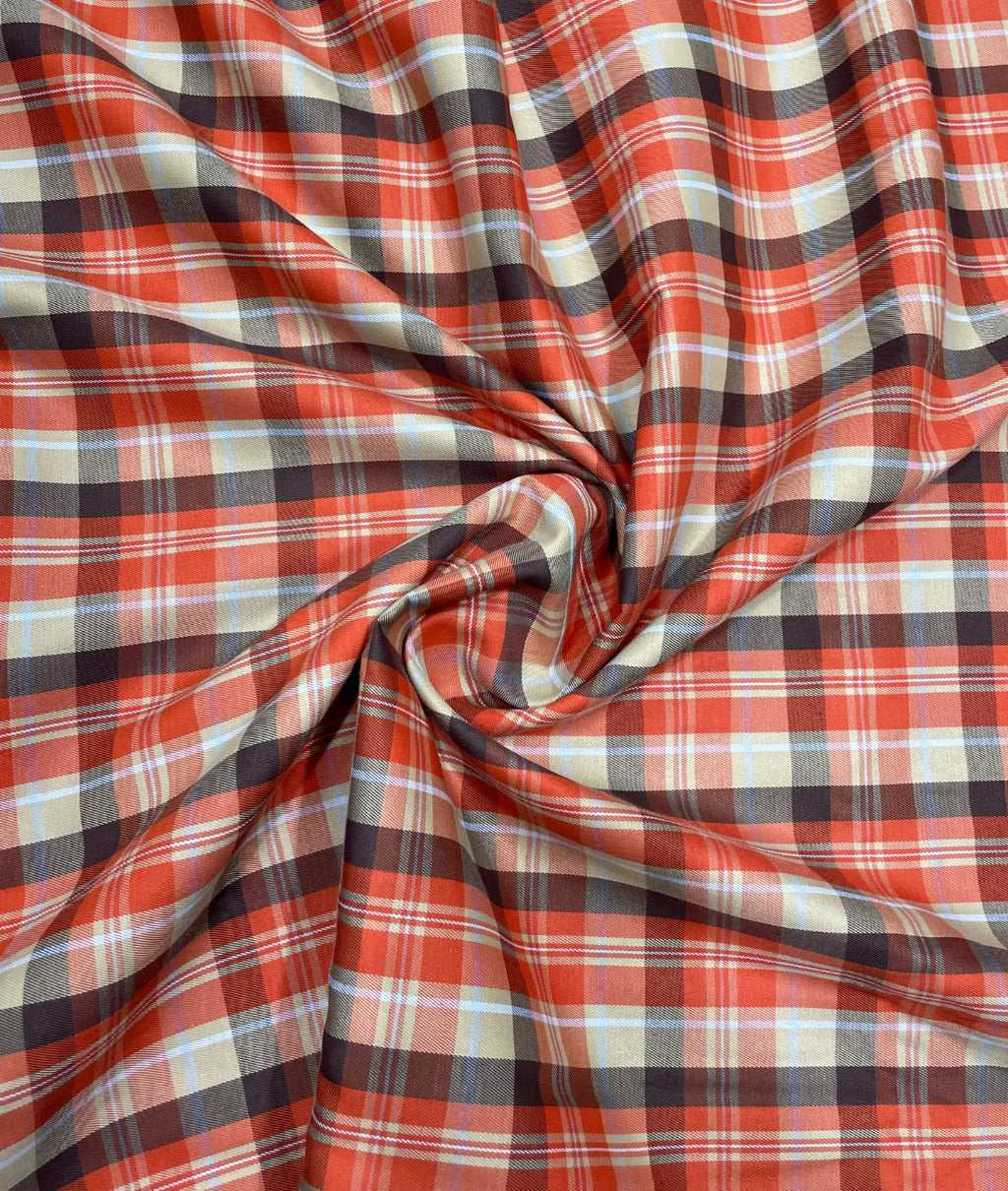 Arvind Premium Cotton Checks Fabric for Men's Shirt