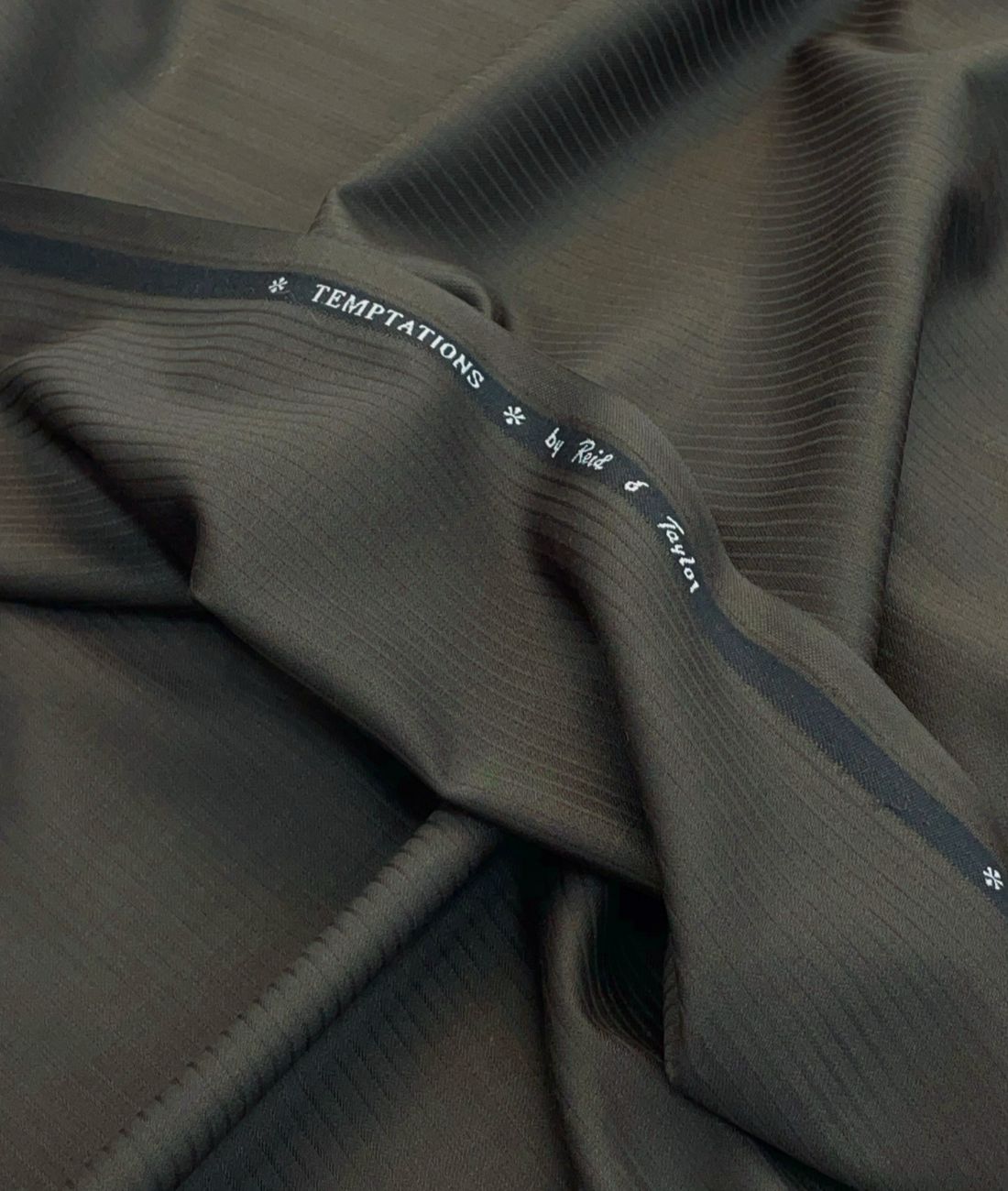 Temptations by Reid & Taylor Premium Self Stripe Suiting Fabric
