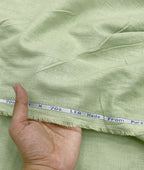 Mint Green 70s Lea Linen Blend Fabric – Ultra-Cool Summer Pastel