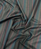 Loro Piana Stripe Luxury Designer Giza Cotton Fabric for Shirt