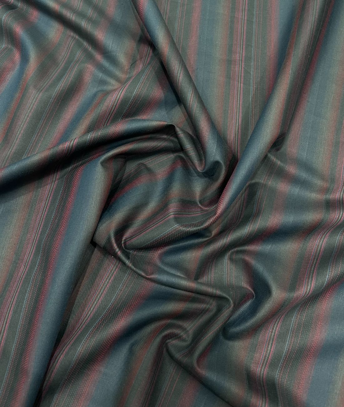 Loro Piana Stripe Luxury Designer Giza Cotton Fabric for Shirt