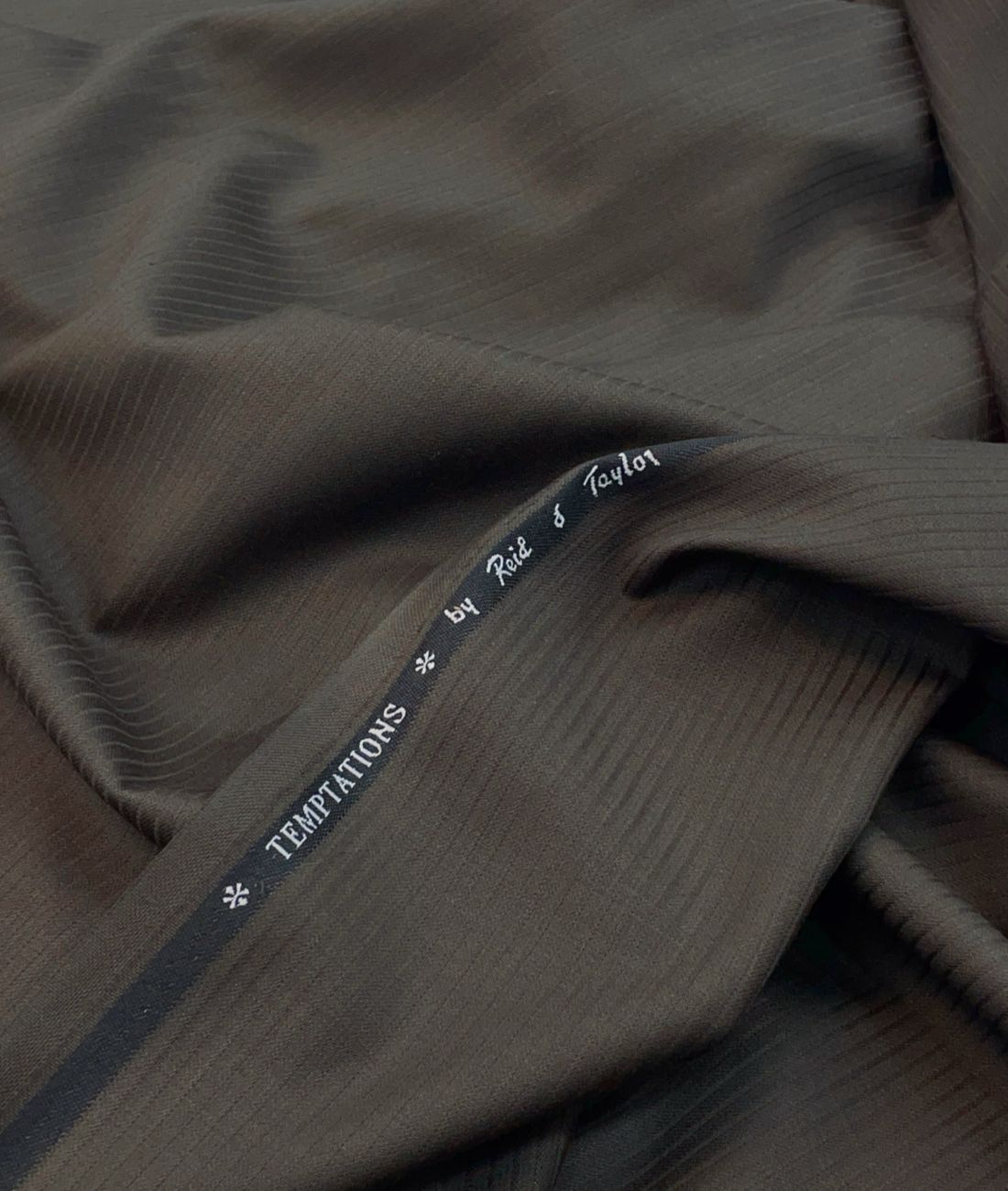 Temptations by Reid & Taylor Premium Self Stripe Suiting Fabric