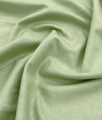 Mint Green 70s Lea Linen Blend Fabric – Ultra-Cool Summer Pastel