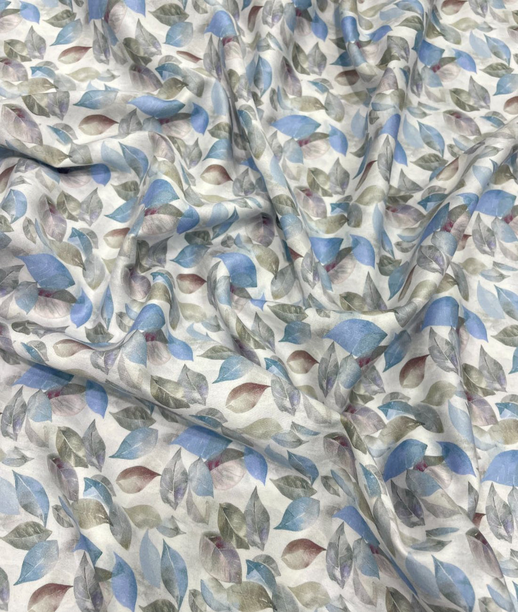Burgoyne Floral Print Premium Giza Cotton Fabric for Men's Shirt