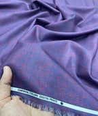 Regal Blossom Printed Anti Wrinke Cotton Fabric for Men's Shirts & Kurta