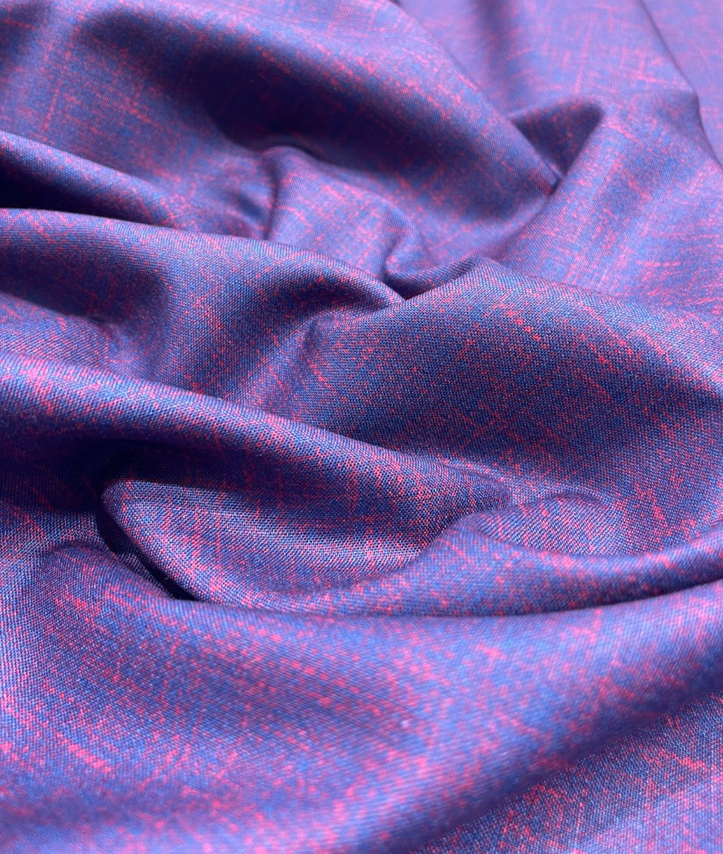 Regal Blossom Printed Anti Wrinke Cotton Fabric for Men's Shirts & Kurta