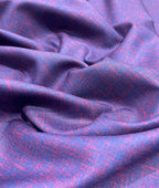 Regal Blossom Printed Anti Wrinke Cotton Fabric for Men's Shirts & Kurta