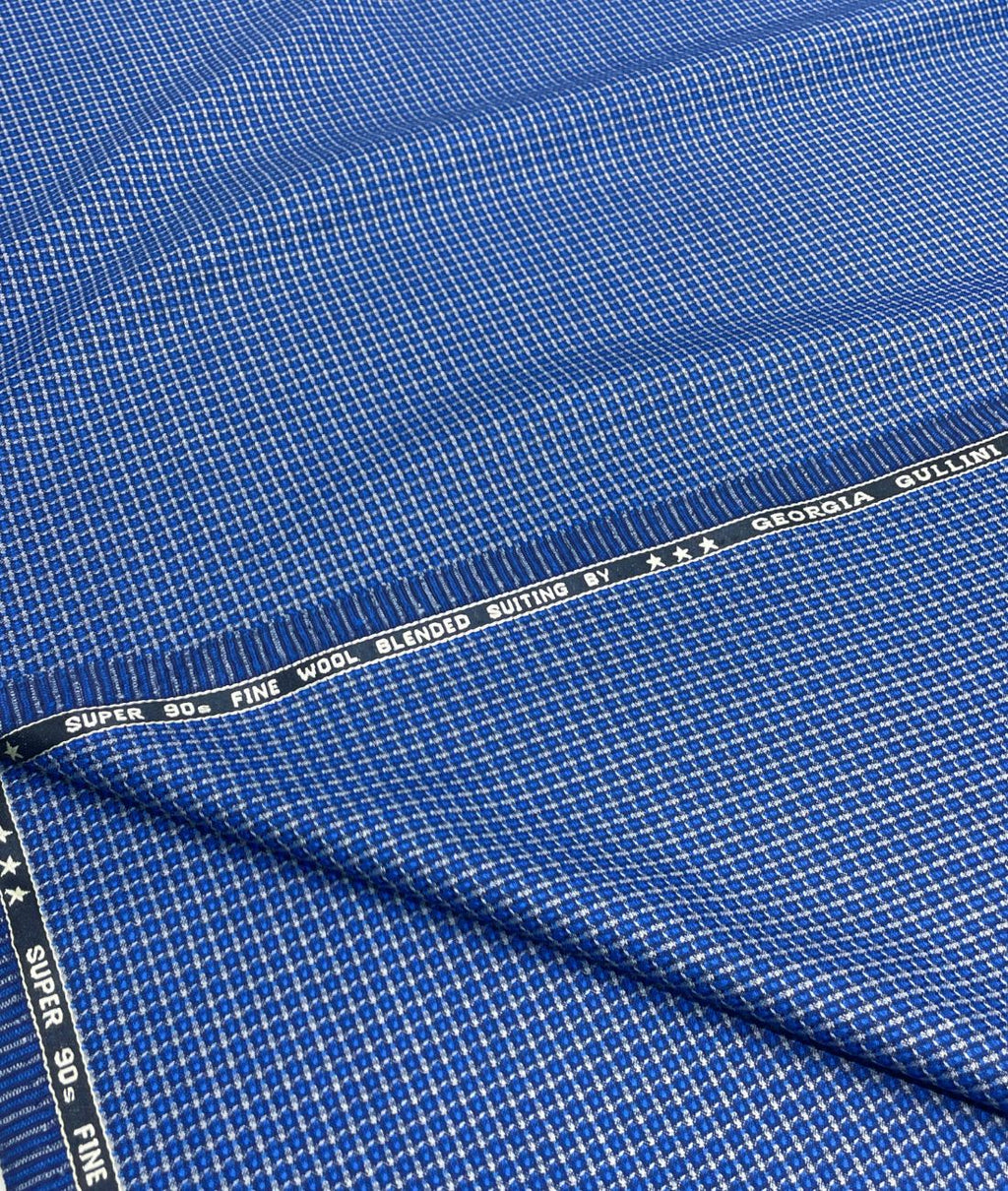 Super 90's Counts Luxury Suiting Fabric by Georgio Gullini
