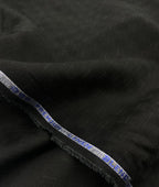Black Jacquard Linen Fabric for Shirt & Kurta