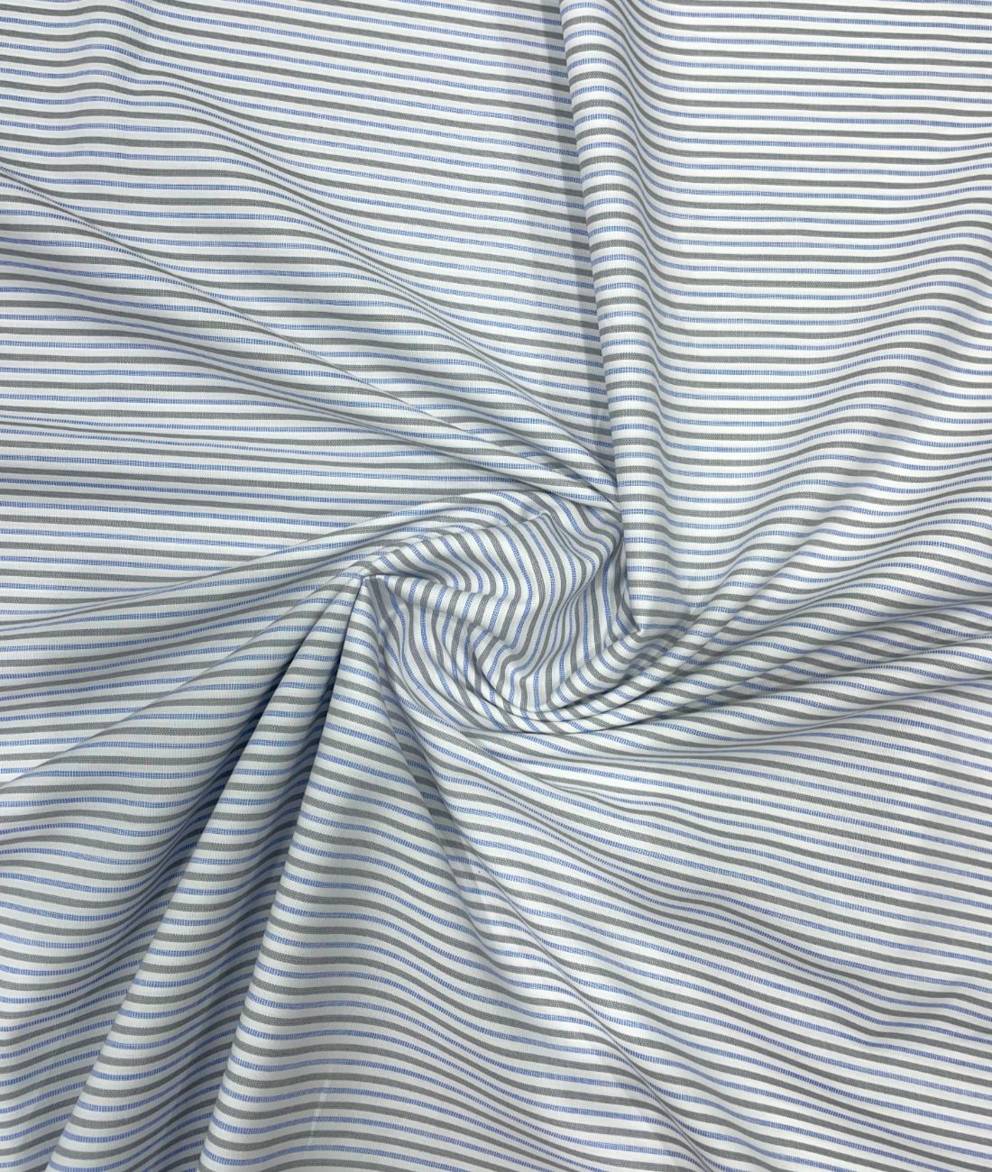 Soktas Stripe 2 Ply Cotton Fabric for Men's Shirt