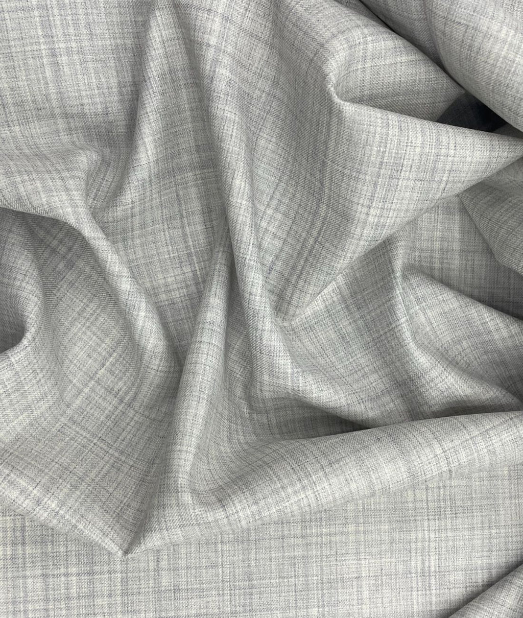 Absoluto Elite Luxury Grey Super 120's Counts Merino Wool Suiting Fabric