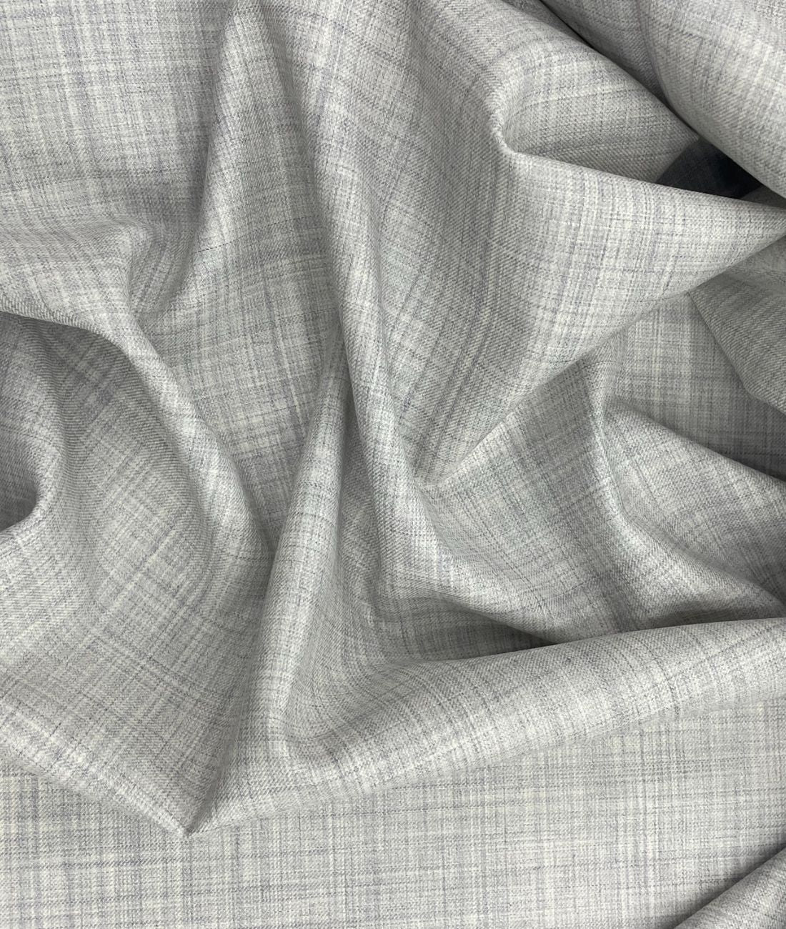 Absoluto Elite Luxury Grey Super 120's Counts Merino Wool Suiting Fabric