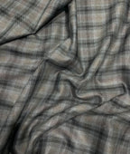 Estelle Morris 110's Counts Ultra Luxury Checks Suiting Fabric for Suits & Blazers